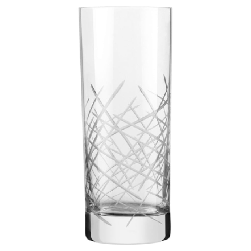 Libbey 9039/69477 Crosshatch Beverage Glass 15 Oz. HD2 Rim