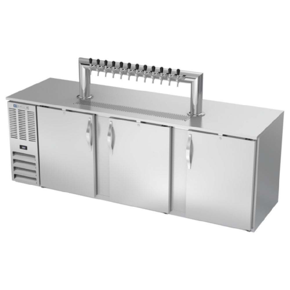 Beverage Air DD94HC-S-12T - Direct Draw Dispenser, 94"W X 30-3/8"D X 49-7/8"H, 37.82 Cu. Ft.