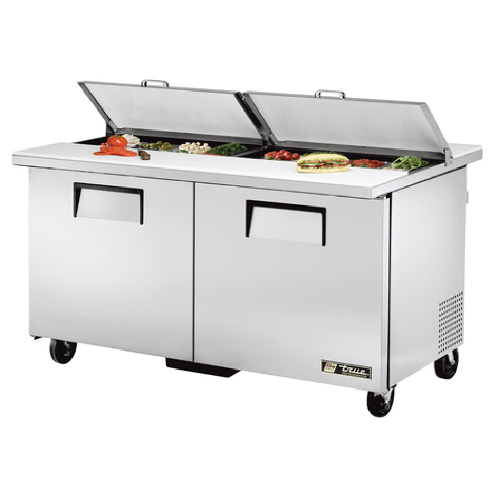 True Refrigeration TSSU-60-16-DS-ST-HC Dual Side Sandwich/Salad Unit