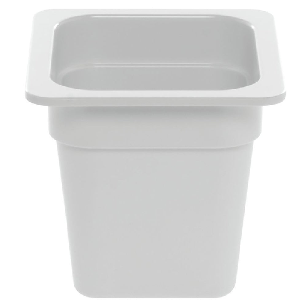 Hubert 13723 - Cold Food Pan, 1/6-size, 6-3/8" X 6-15/16" X 6"H