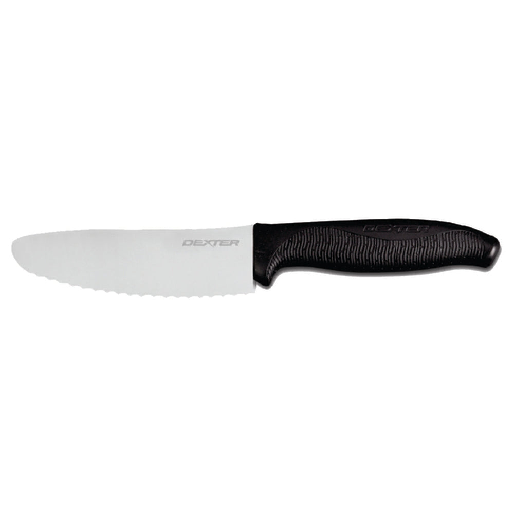 Dexter 24463B SofGrip™ (SG164-6SCB-PCP) Sandwich/Utility Knife 6" Scalloped Edge