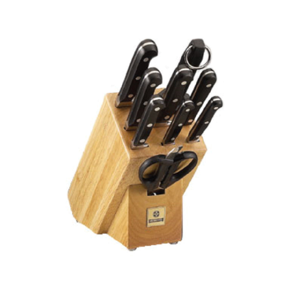 Mundial 5100-10 5100 Series Knife/Block Set 10 Piece Fully Forged