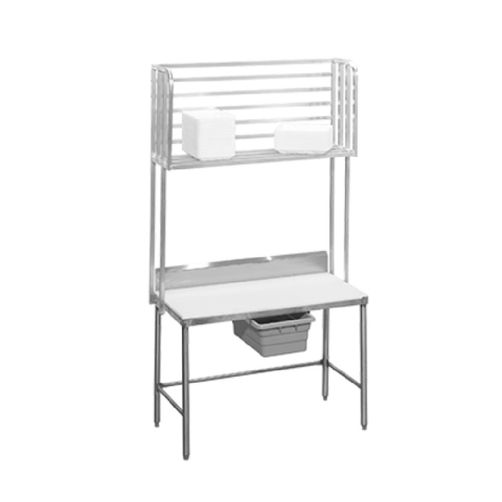 Channel BTA60 Boat Rack Table Mounted 62.5"W X 15"D X 60"H