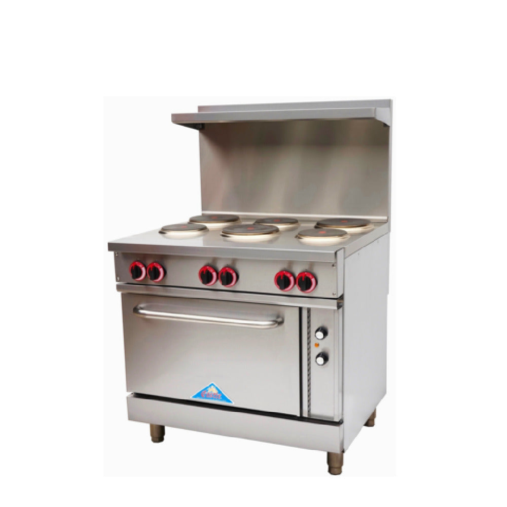 Comstock-Castle CS-ER36-208 Restaurant Range Electric 36"