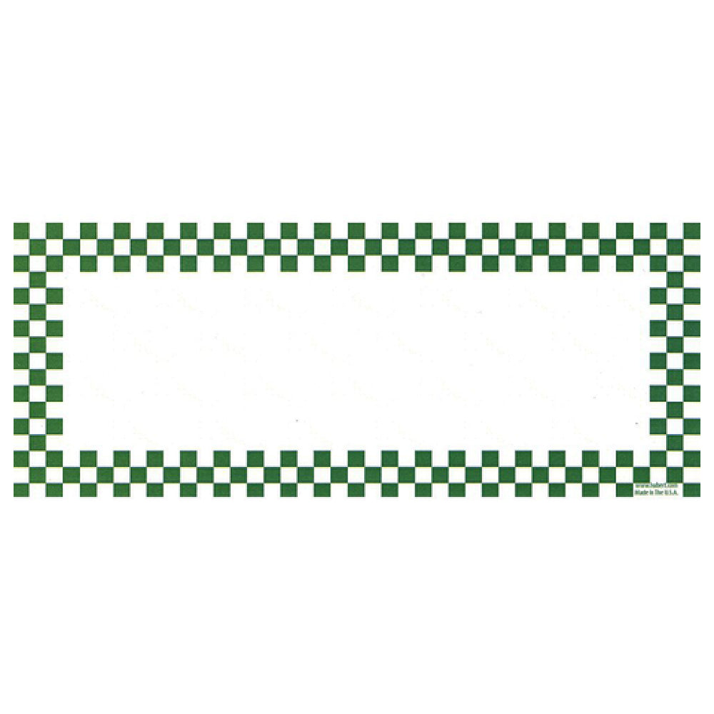 Hubert 78960 - Sign Card, 5" X 2", Rectangular
