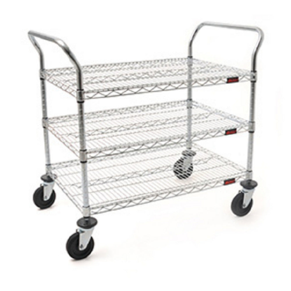 Eagle Group EU3-1830Z - Utility Cart, 3-tier, 30"W X 18"D X 40"H