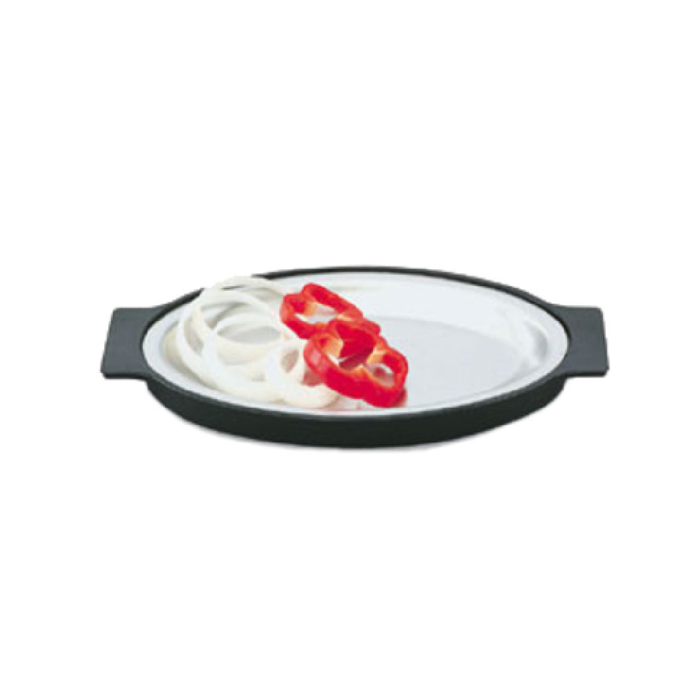 Vollrath 81180 Platter Only For 81170 Oval Steak Platter Stainless 7 3/4" X 11 3/4"