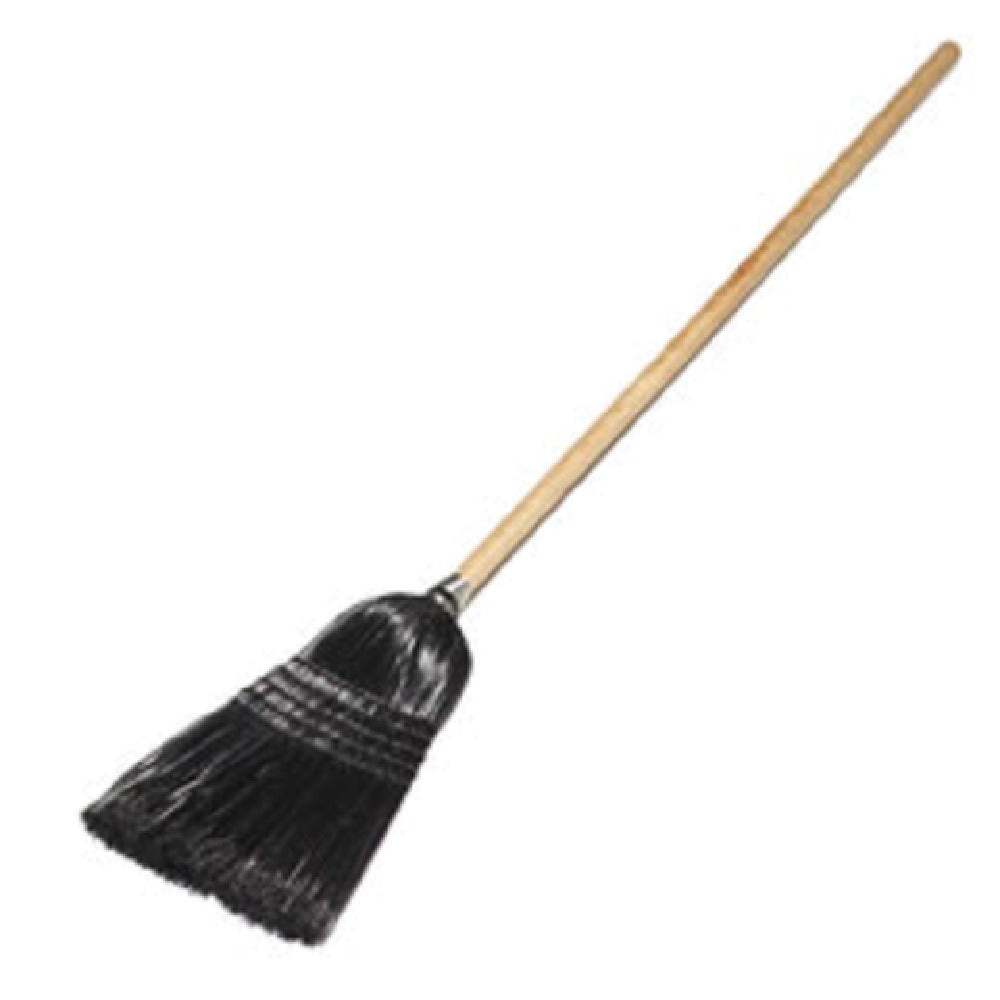 Carlisle 4168003 Carlisle Maid/Parlor Broom 12"L Brush 43"L Handle