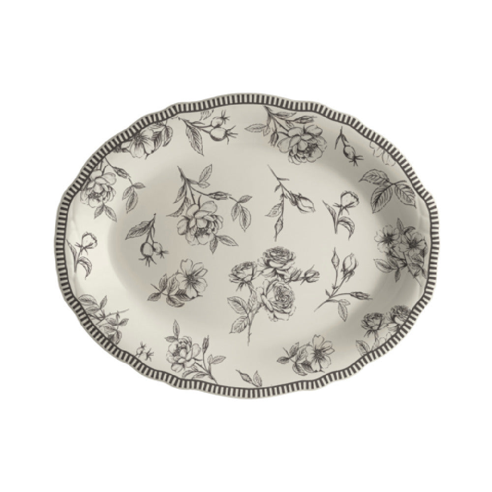 Steelite HL52763882 Oval Platter 12.625" X 9.75" Carolyn