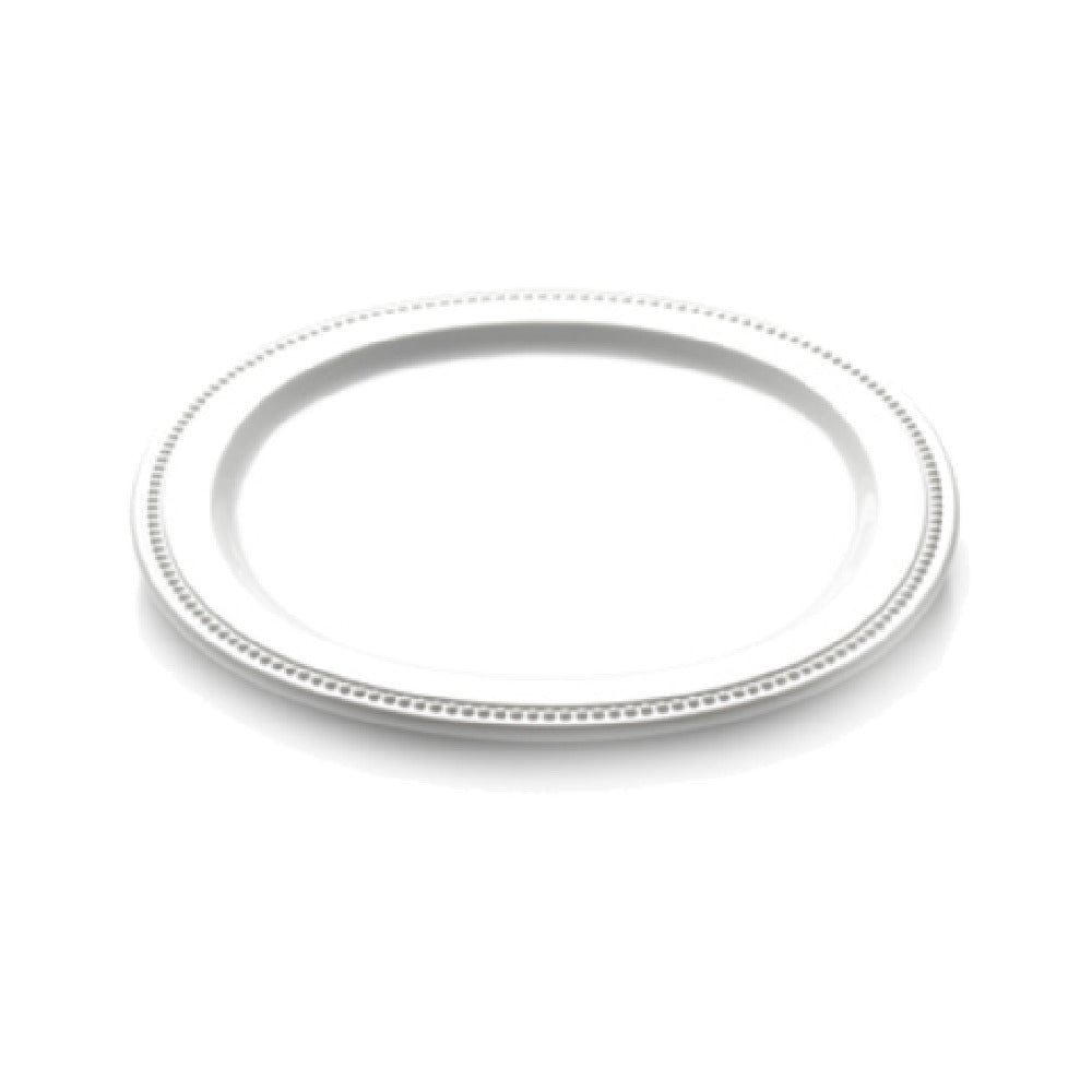 Elite Global Solutions M12R-NW Plate 12" Dia. X 3/4"H Almost Round