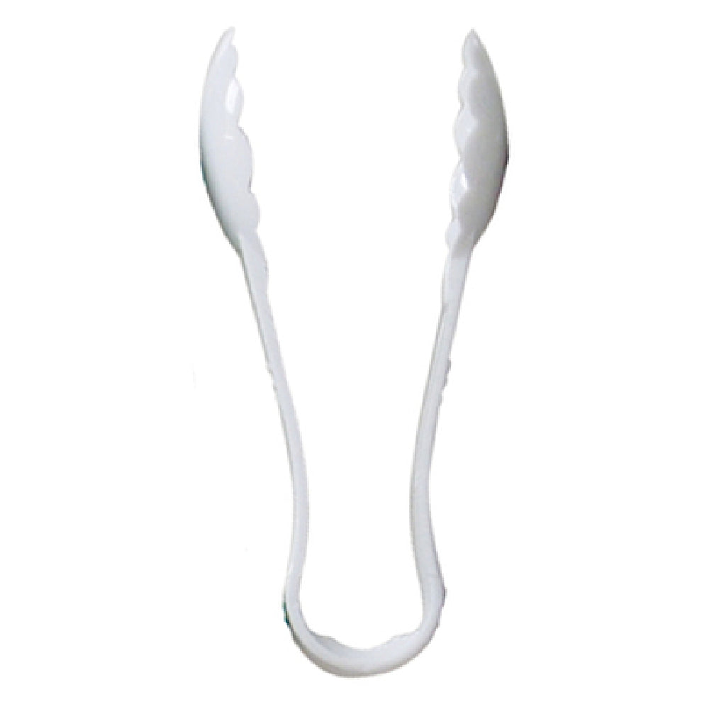 Thunder Group PLSGTG009WH Serving Tongs 9" Scallop