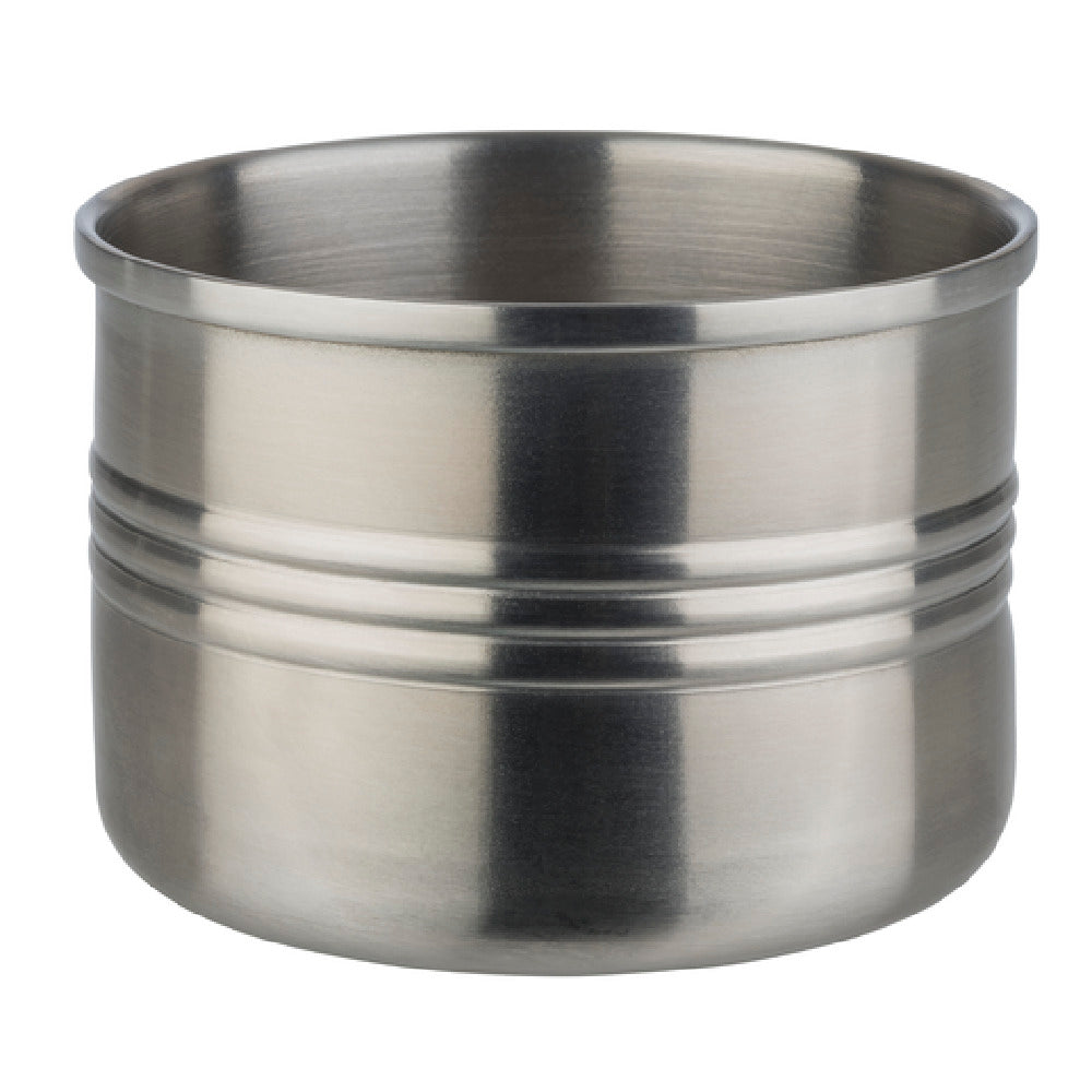Libbey APS 40655 Snack Can 3" L X 3" W X 2 1/8"H Stainless Steel