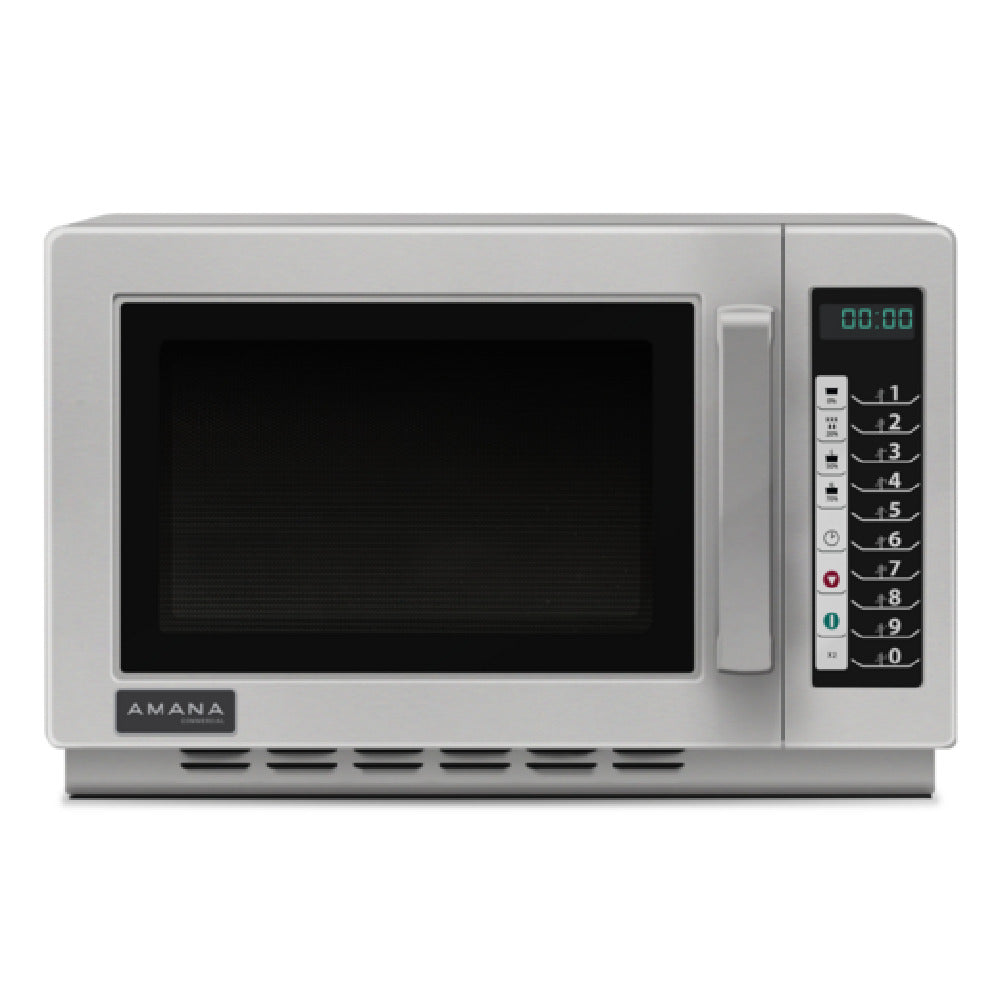 Amana RCS10TS Amana® Commercial Microwave Oven 1000 Watts 1.2 Cu. Ft. Capacity
