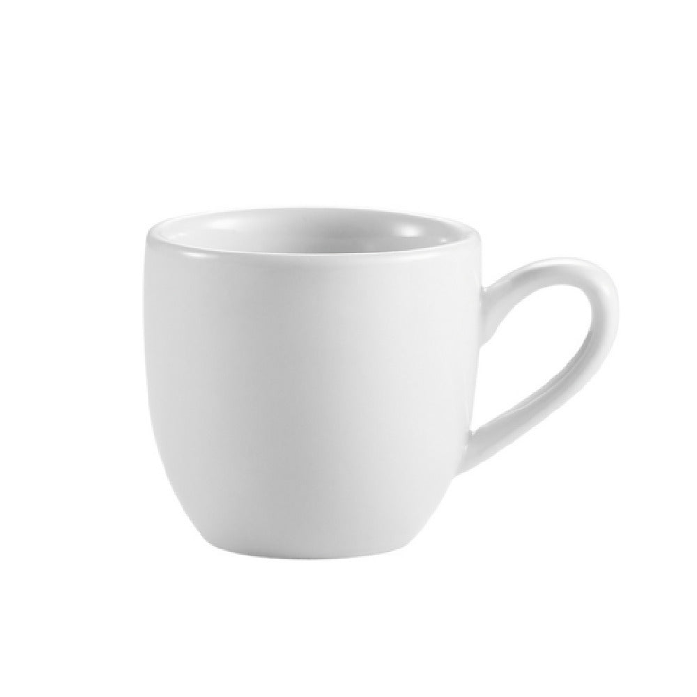 CAC China RCN-35 Clinton Demitasse Cup 3-1/2 Oz. 2-1/2" Dia. X 2-1/4"H