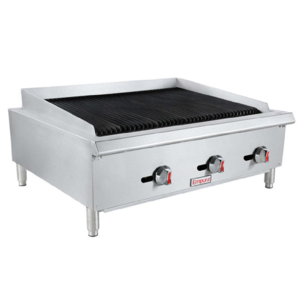 Empura ECB-36S - Standard Duty Gas Charbroiler, Natural Gas, 36"W X 26"D X 15-7/8"H