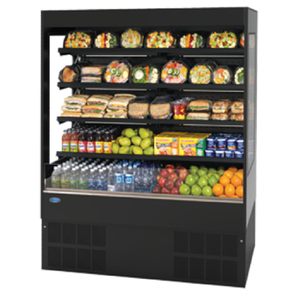 Federal Industries RSSL578SC Refrigerated Self-Serve Slim-Line High Profile Specialty Merchandiser