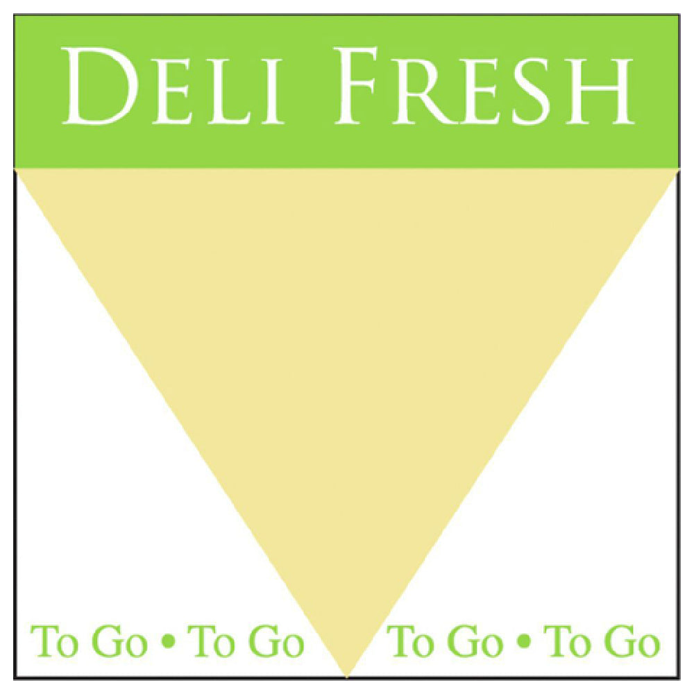 Hubert 13630 - Laser Labels, "Deli Fresh", 2-3/4" X 2-3/4"