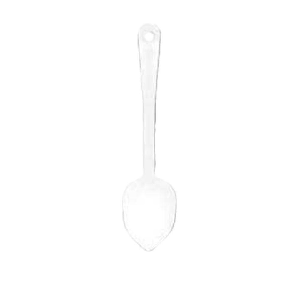 Thunder Group PLSS211CL clear polycarbonate 13-inch solid serving spoon