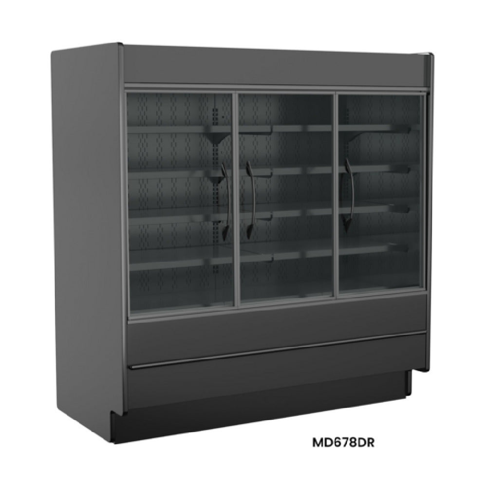 Structural Concepts MD678DR Fusion® Self-Service Refrigerated Display Case 74-1/4"W X 37-1/8"D X 78-1/2"H