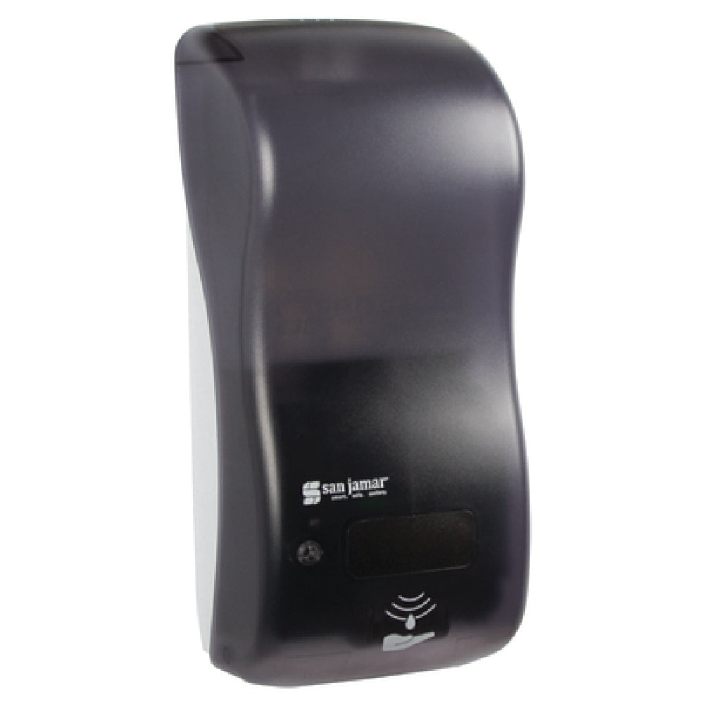 San Jamar SH900TBK Rely™ Hybrid Soap Dispenser 5-1/2"W X 4"D X 12"H 900 ML Capacity