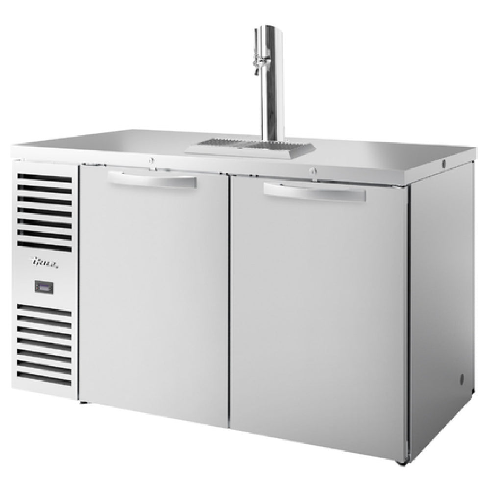 True Refrigeration TDR60-PTSZ1-L-S-SS-SS-1 Refrigerated Draft Bar Cooler Pass-thru