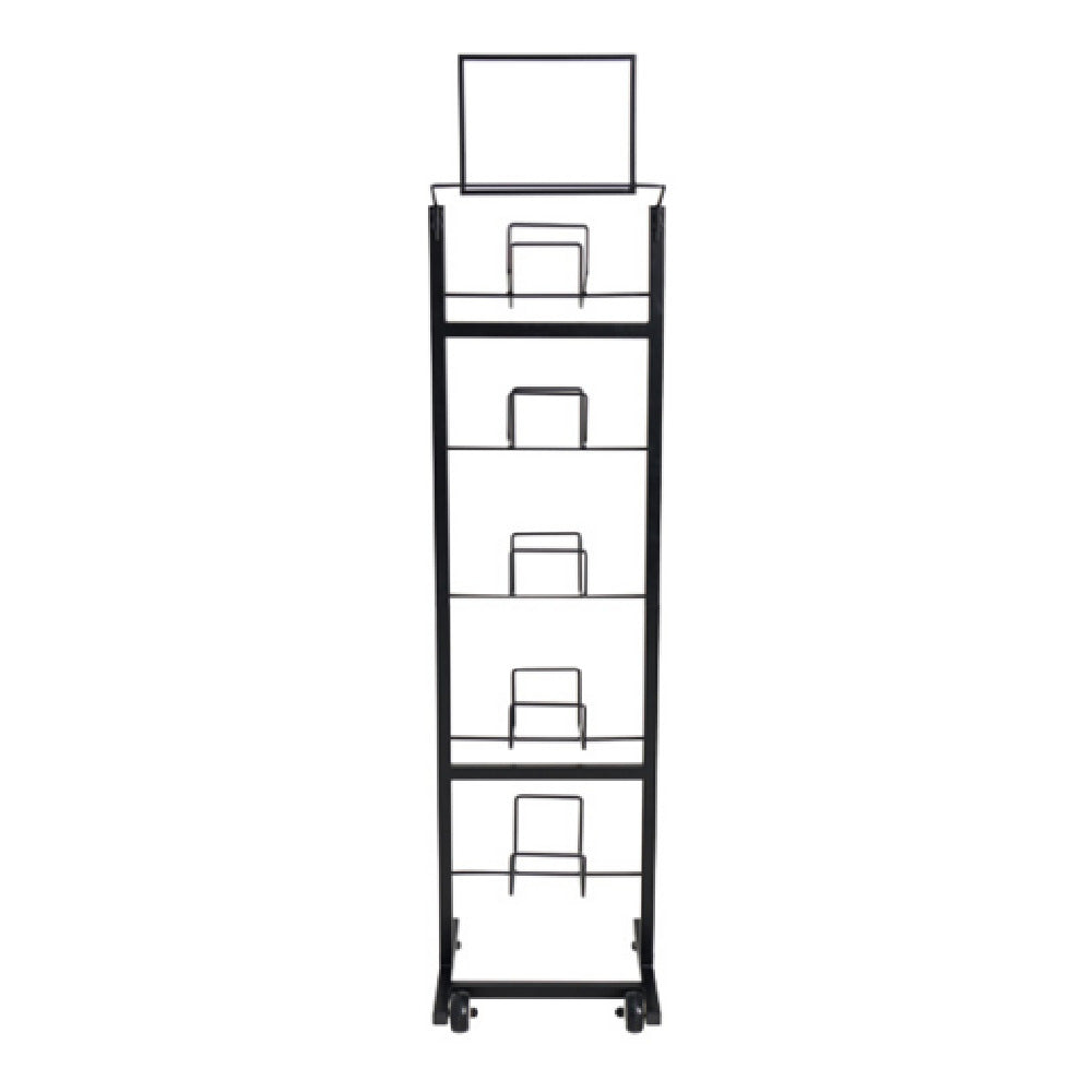 Hubert 84052 - Cookie Display Stand, 15.9"W X 16.5"D X 67"H, Mobile