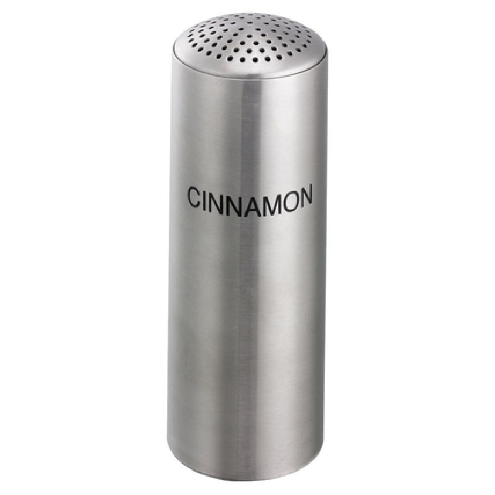 Service Ideas STCMULTICINN Shaker Multi-hole Top "cinnamon" Printed On Body