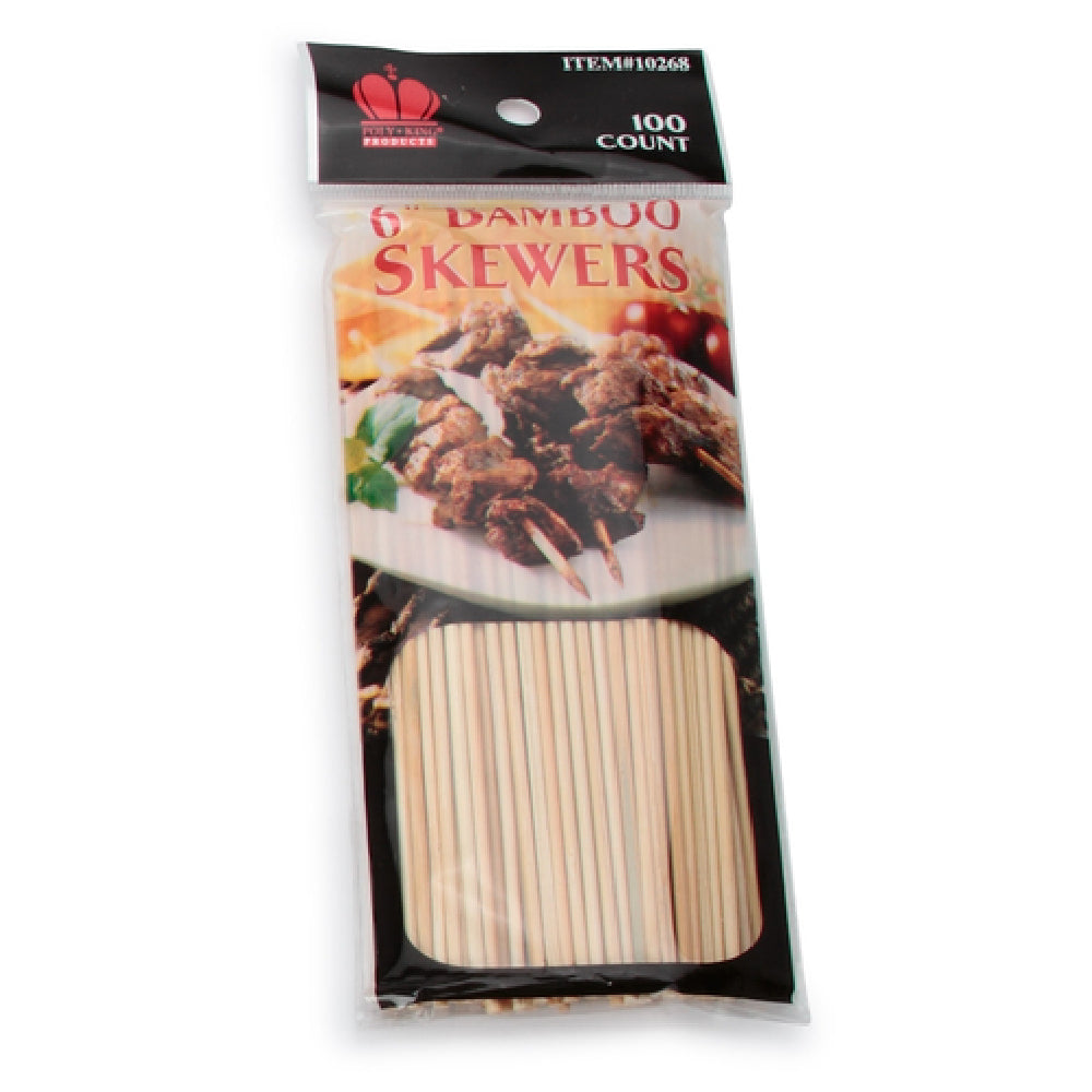 Royal BAM 6 - Skewers, 6", 2-1/2mm Thick