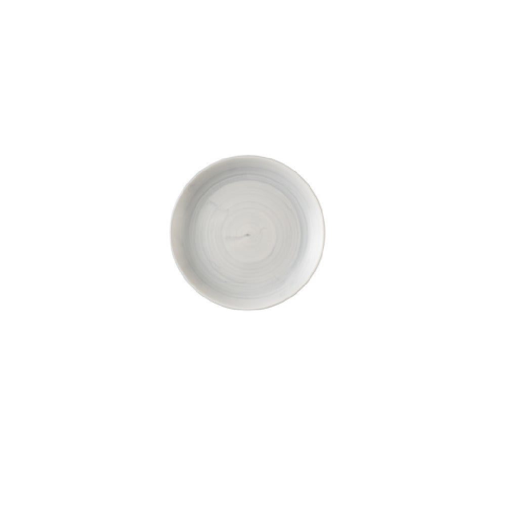 Churchill China CSGYEVP61 - Grey Evolve Coupe Plate, 6.5", Churchill® Super Vit