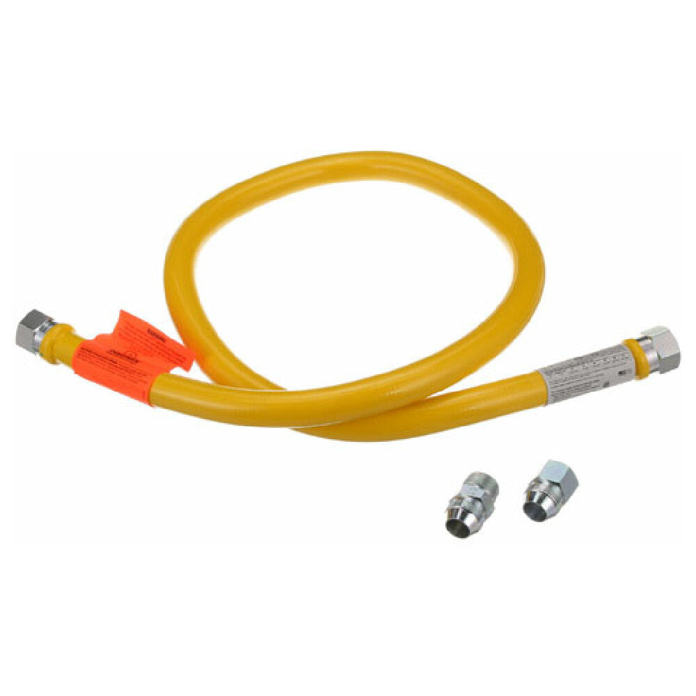 Dormont 1675NPFS60 Coated Gas Connector 3/4" Mpt X 60"