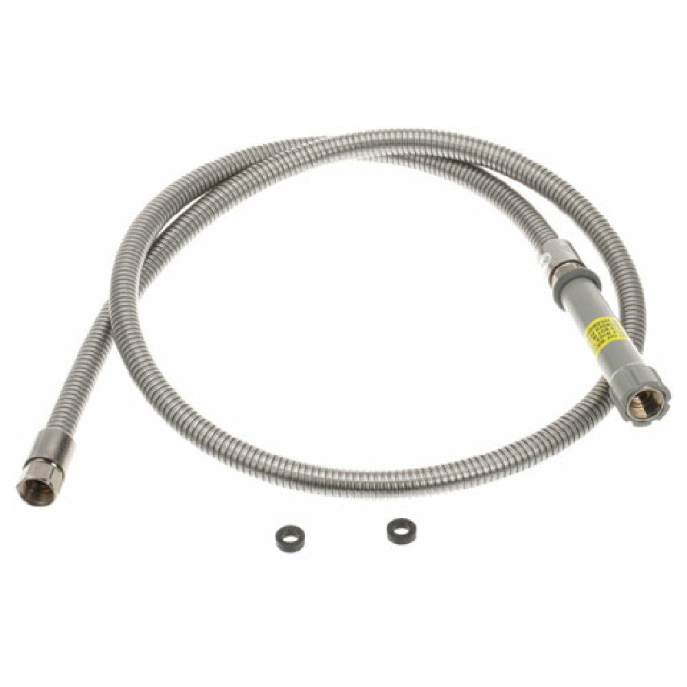 T&S Brass B-0068HL S/s Flexible Hose 68"
