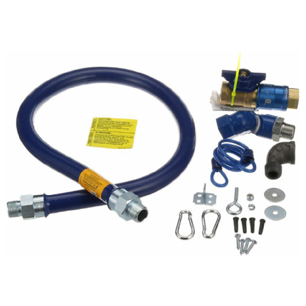 Dormont 1675KITCFS48 Delux Gas Connector 3/4" Pipe 48" Length