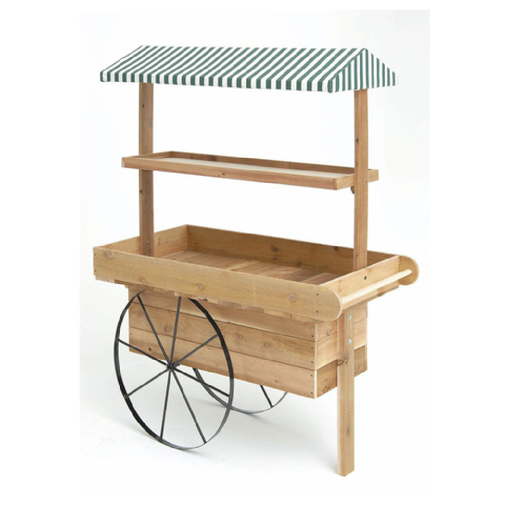 Hubert 82480 - Display Cart, 54" X 29" X 75-1/2"H, Rectangular