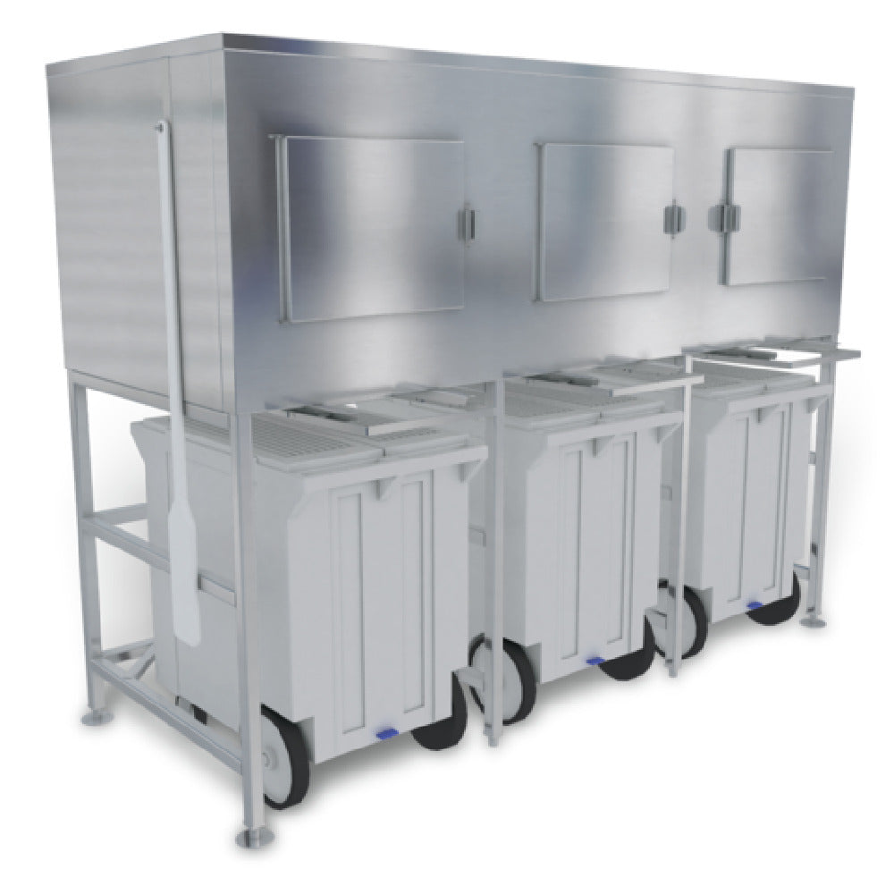 Kloppenberg SPS-3-G Shuttle Plus Storage® 2400 Lb Capacity (includes Carts)