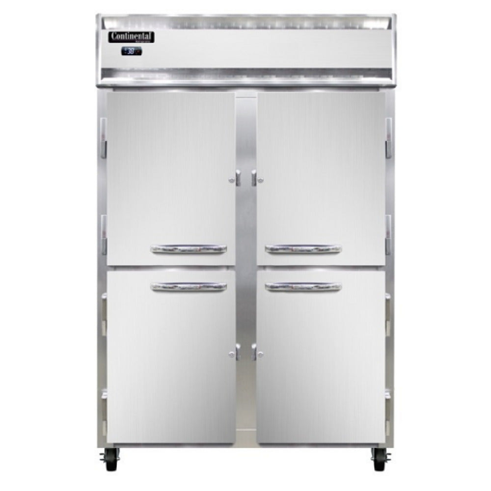 Continental Refrigerator 2RNPTHD-SD-GD Refrigerator 50 Cu. Ft. Capacity Pass-thru