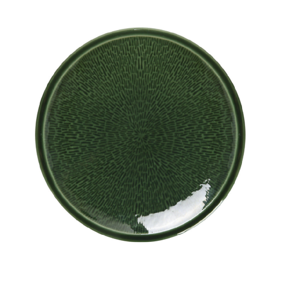 Yanco GG-111 Green Gem Plate 11-1/8" Dia. Round