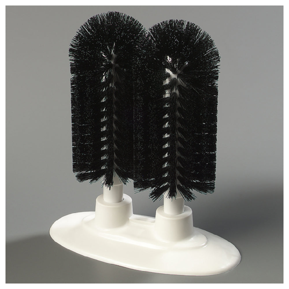 Carlisle 4046003 Carlisle Sparta® Twin Glass Washer 8" Long 6"L X 2-7/8" Dia. Round Twin Heads