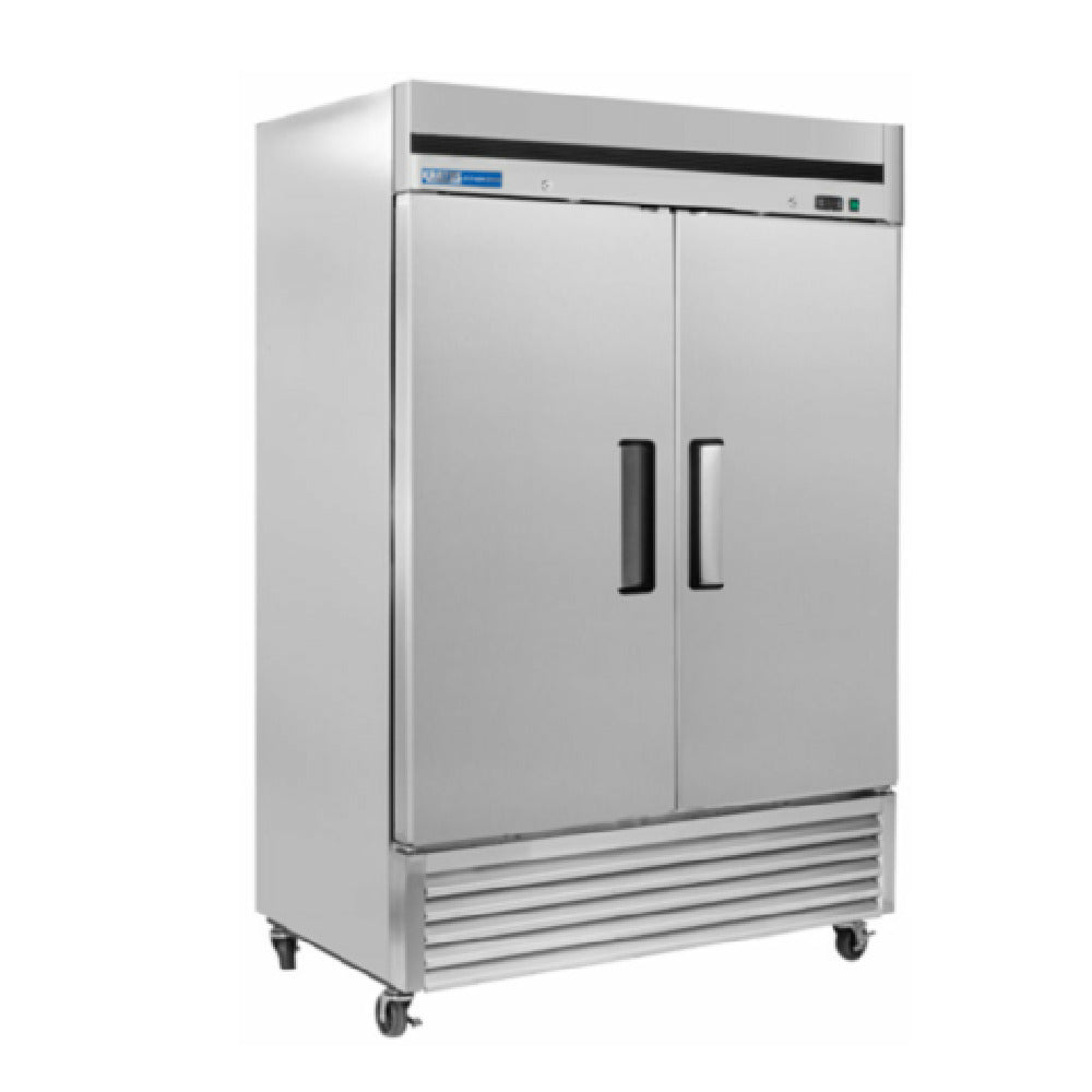 Hubert 69K-888 - Kratos® Reach-in Refrigerator, 54.12"W X 33.33"D X 83.5"H, Two Door