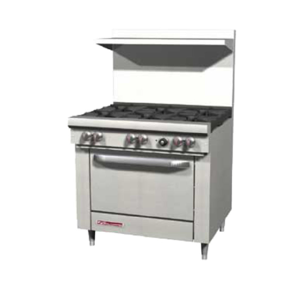 Southbend S36A_LP (QUICK SHIP) S-Series Restaurant Range Gas 36"