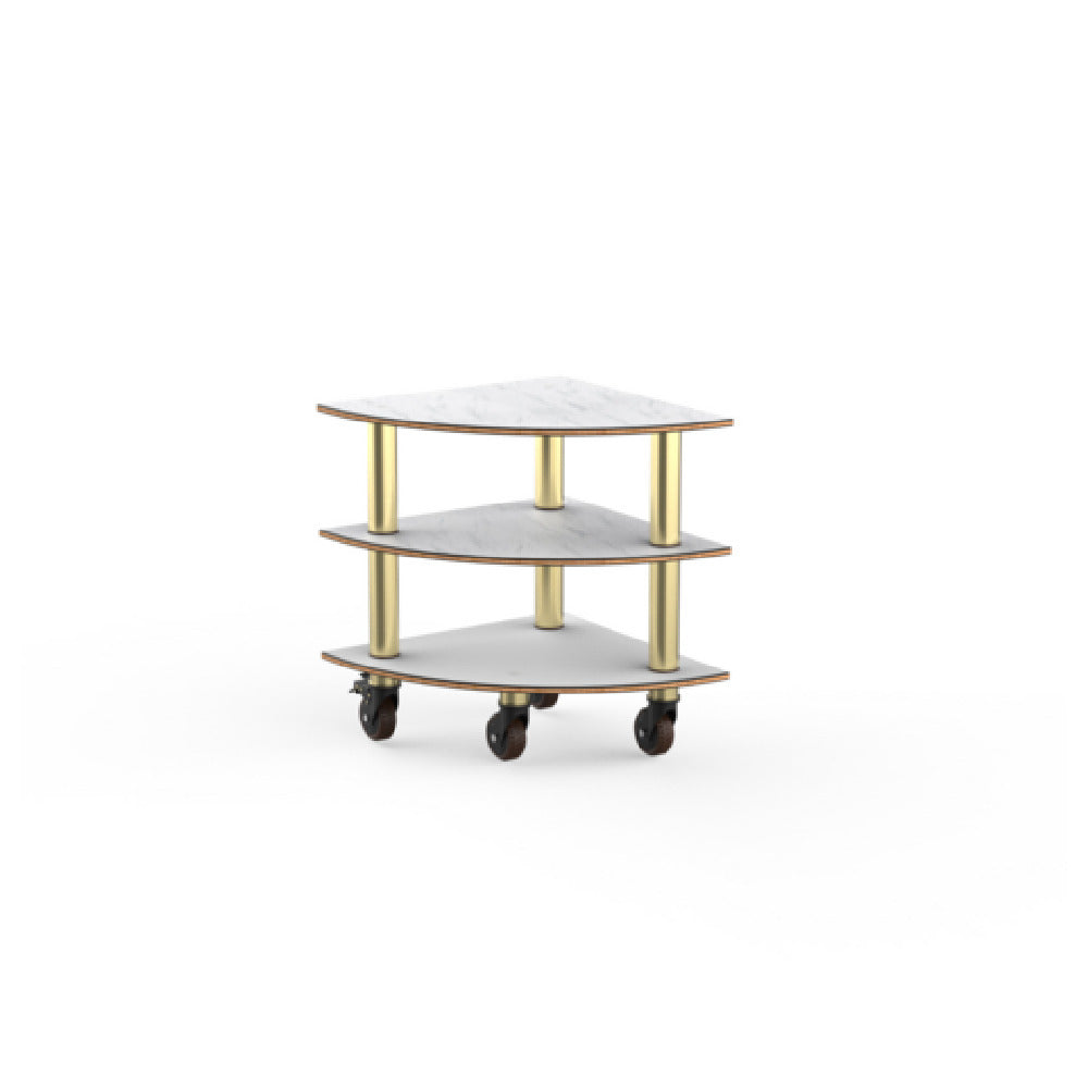 Steelite MGCMLX04CBXH - Modular Classic Corner Unit White Carrera Brushed B, Modular