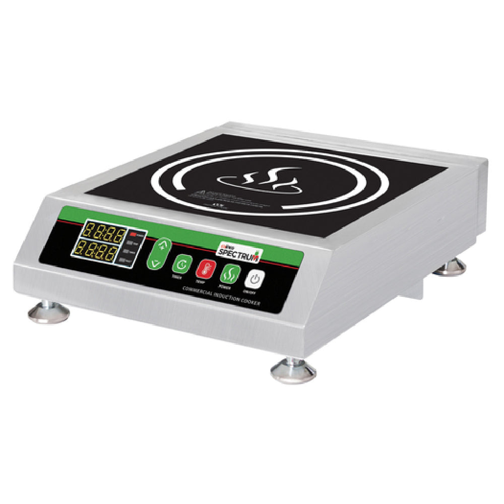Winco EICS-34 - Commercial Induction Cooker, Electric, 11-13/16”L X 11-13/16”W Ceramic Glass Surface