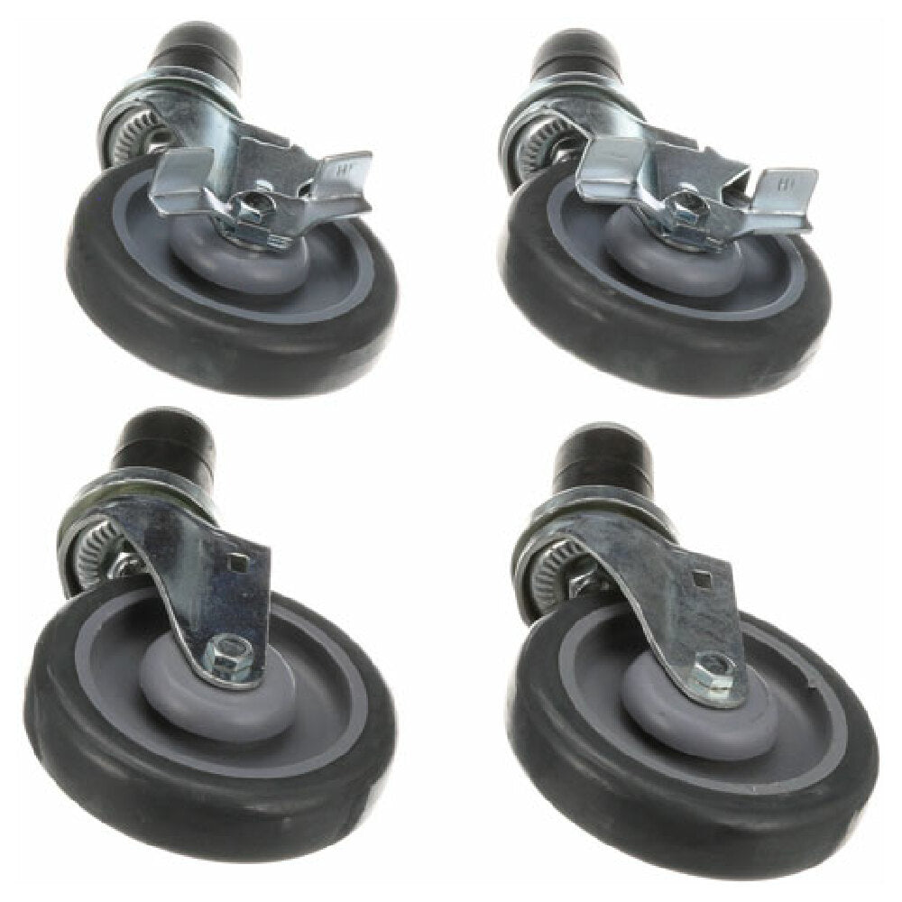 Private Label 264708 Caster Kit 5inx1 5/8iin Stm