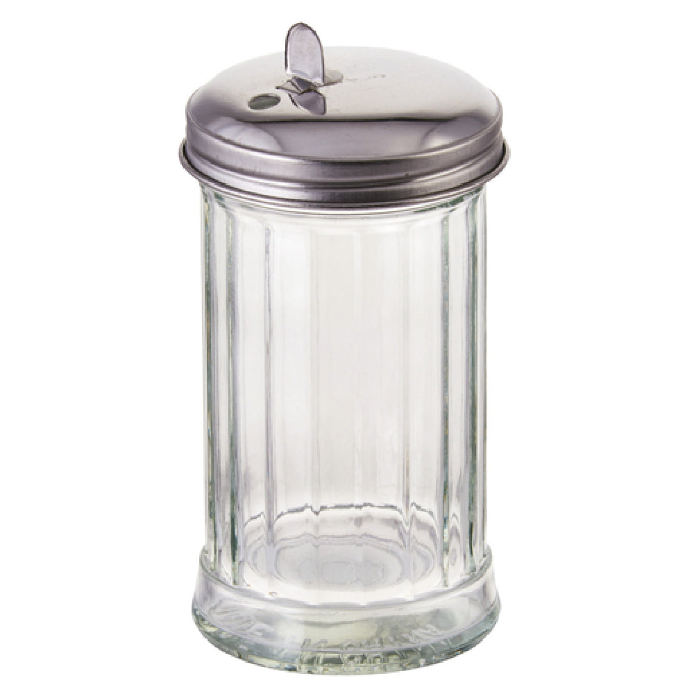 Winco G-102 Sugar Pourer 12 Oz. With Flap Top