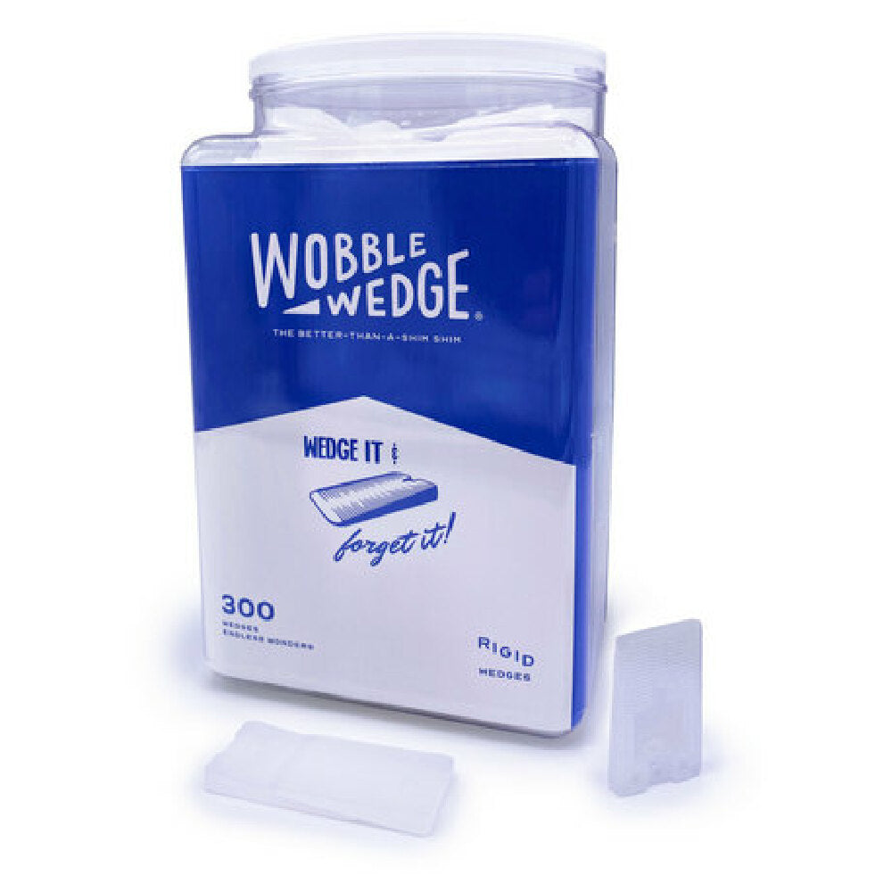 Focus Foodservice 300 Wobble Wedge Rigid White Jar/300