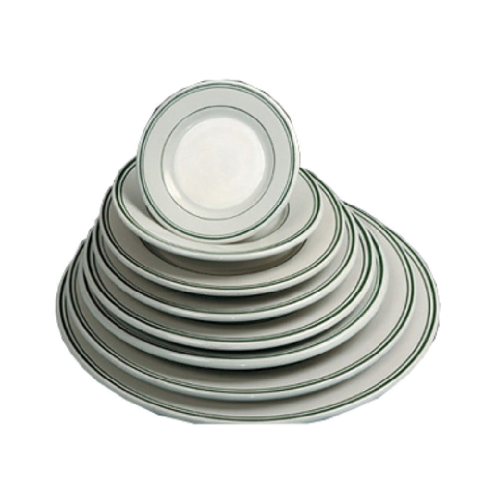Yanco GB-16 Green Band Plate 10-1/2" Dia. Round