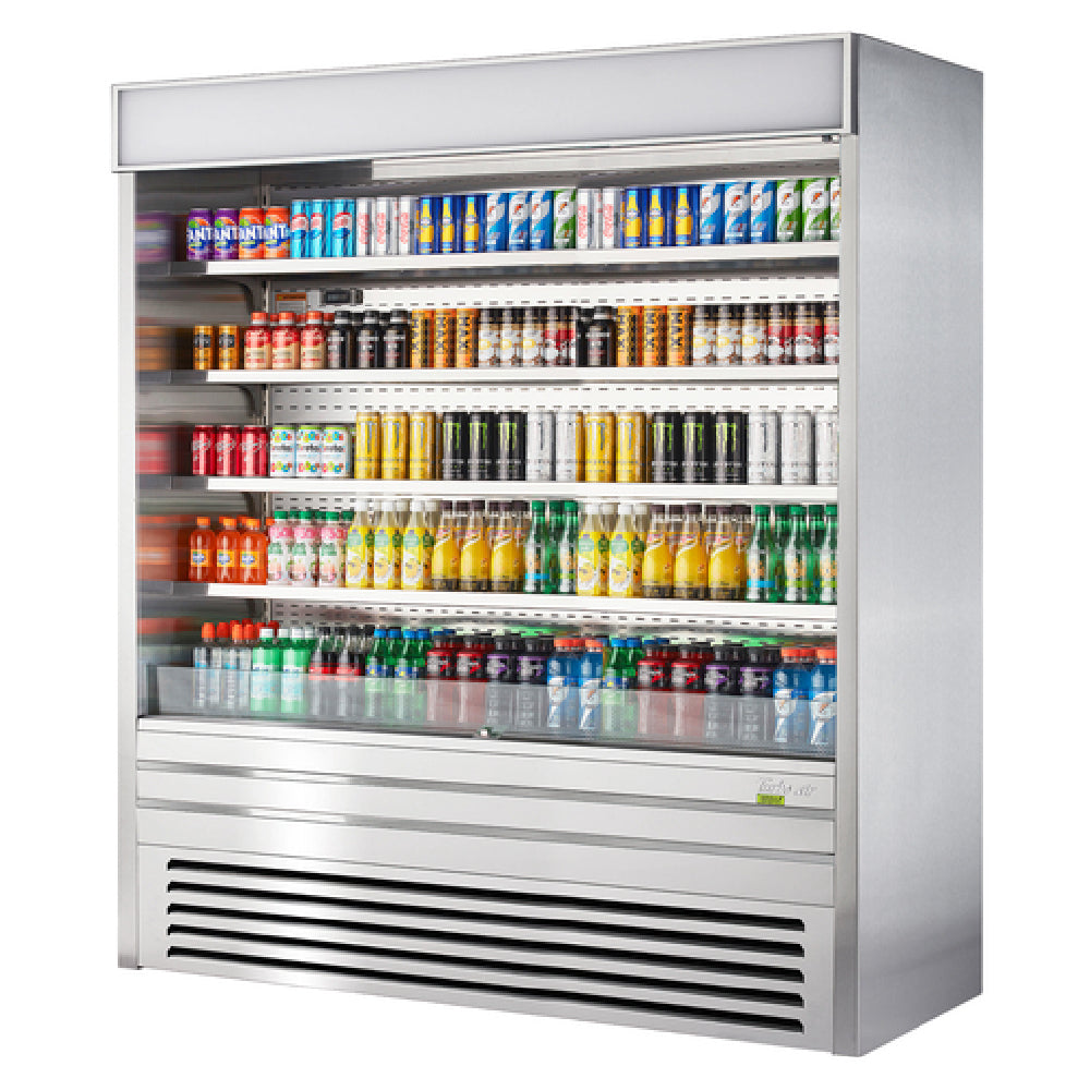 Turbo Air TOM-72ES-N Vertical Air Curtain Open Display Merchandiser 34.7 Cu. Ft. Capacity