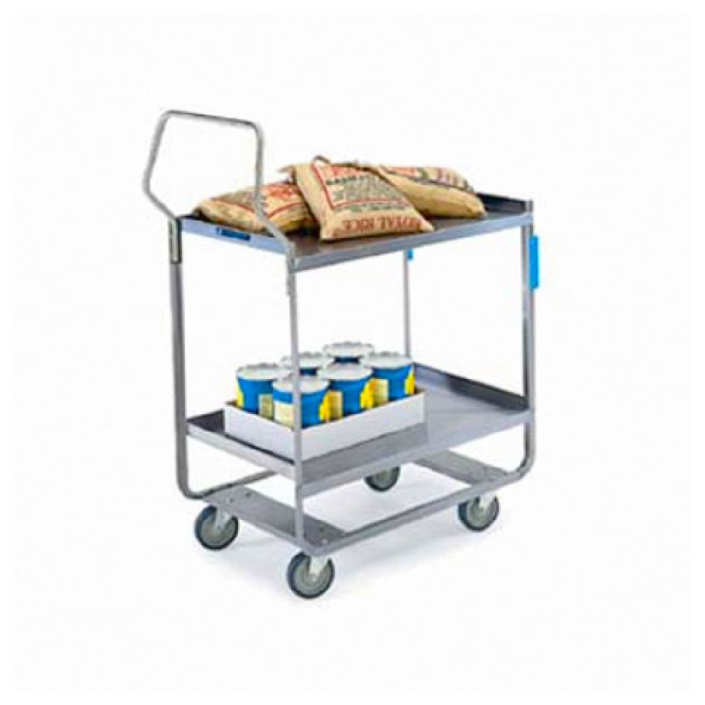 Lakeside 4710 Handler™ Heavy Duty Utility Cart 2-tier Open Design