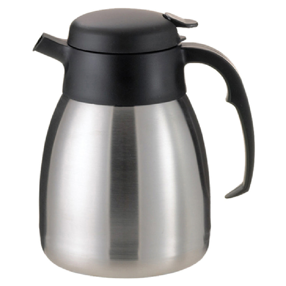 Service Ideas FVPC12 SteelVac™ Carafe 1.2 Liter (40.6 Oz.) 5-3/4" X 7-1/4" X 8-1/2"