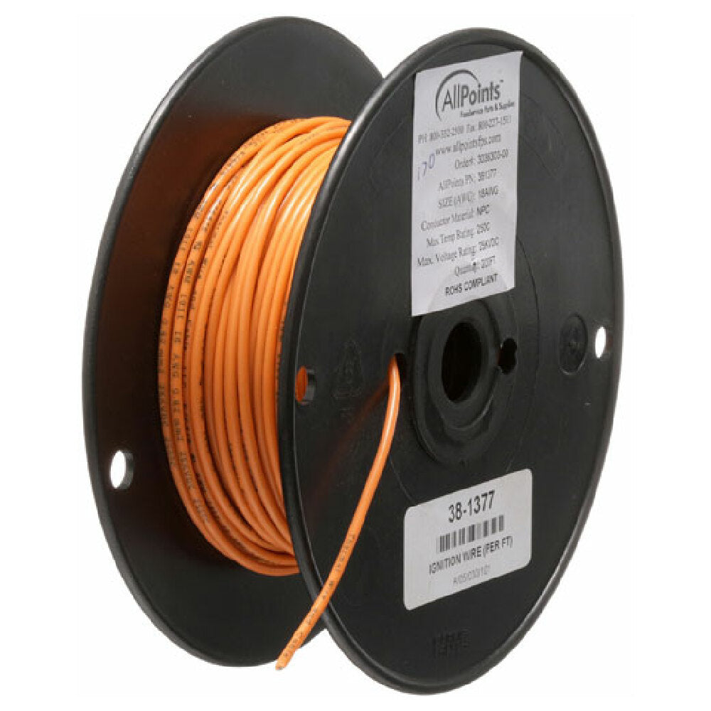 Private Label 381377 Ignition Wire (per Ft) 18 Ga 250c Orange