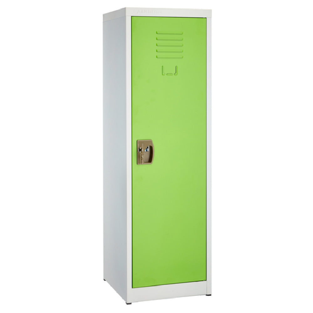Alpine Industries ADI629-01-GRN Locker Single Tier 48" H X 15"W